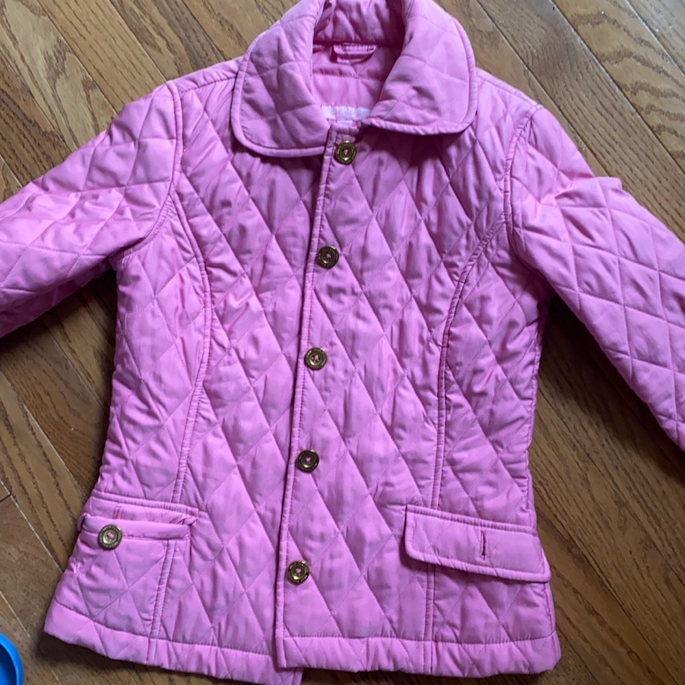 Pink Lilly Pulitzer lightweight jacket